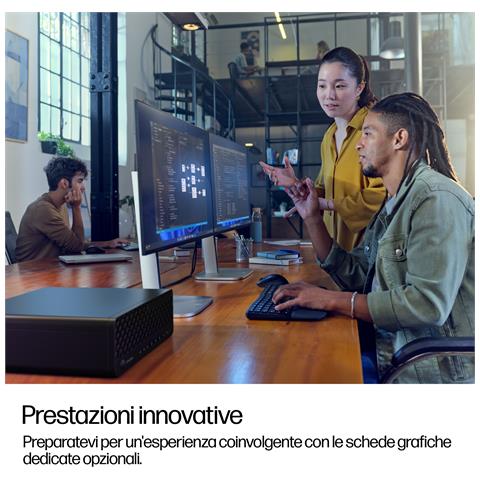 EliteDesk 8 SFF G1i Desktop AI PC Wolf Pro Security Edition Intel Core Ultra 9 285 32 GB DDR5-SDRAM 1 TB SSD Windows 11 Pro - Foto 2