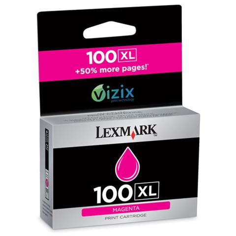 14N1070B Cartuccia Ink Originale Magenta per Lexmark S305 / S605 Capacità 600 Pagine  - Foto 1