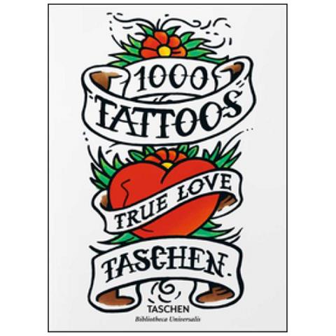 Burkhard Riemschneider - 1000 tattoos. Ediz. inglese, francese, tedesca - Foto 1