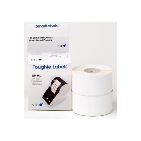 Etichette per indirizzi SLP-TRL - 28 mm Larghezza x 89 mm Lunghezza - 2 / Scatola - Rettangolo - 130 / Rotolo - Termica diretta - Bianco - Foto 1