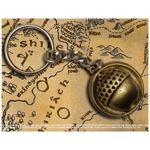 Hobbit Bilbo Button Keychain Portachiavi - Foto 1