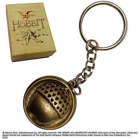 Hobbit Bilbo Button Keychain Portachiavi - Foto 2