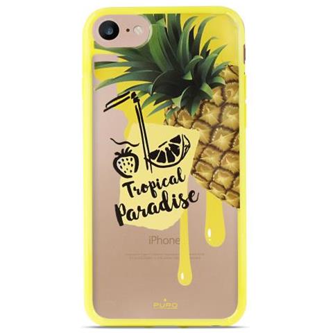Cover PC+TPU per iPhone 6/6s / 7/8 "Summer Juice" Pineapple Giallo - Foto 1