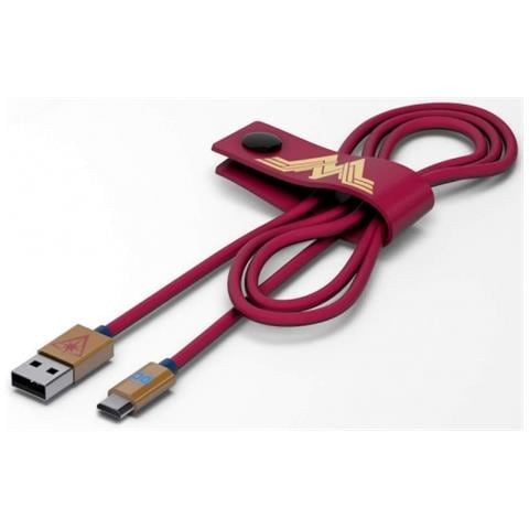Cavo Micro USB Wonder Woman 120 cm - Foto 2
