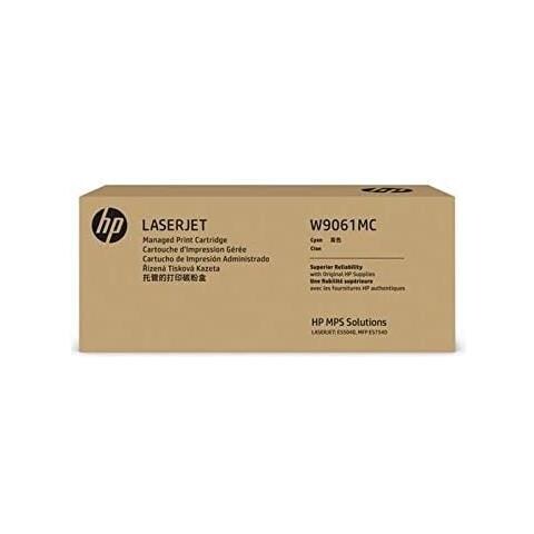 Cyan Managed LaserJet Toner Cartridge Cartuccia laser 12500pagine Ciano - Foto 1