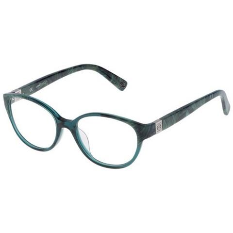 VLW920500860 Montature, Verde (Green Marbled), 55 Unisex-Adulto - Foto 1