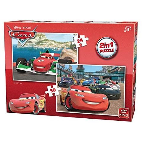 5415 disney 2-in-1 cars Bambini Puzzle - Foto 1