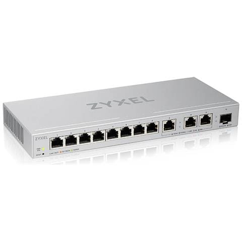 Switch Multi-Gigabit Gestito dal Web a 12 Porte Include 3 Porte 10G / 1 Porta 10G SFP+ Colore Grigio - Foto 1