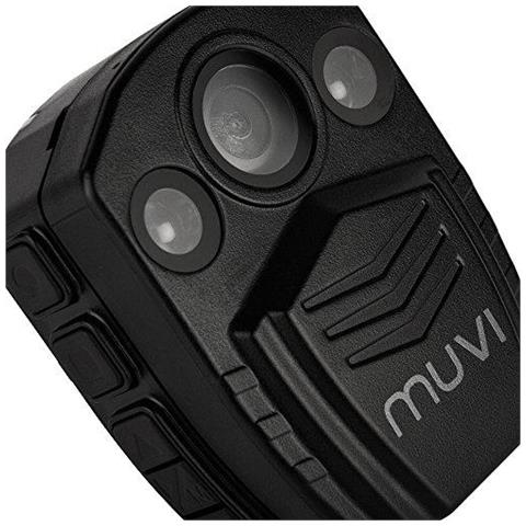 Muvi Hd Pro 2 Videocamera Vivavoce Con Il Corpo Video Camera Sorveglianza Sicurezza Cam 32gb Di Memoria Interna 1080p30 - Nero (vcc-005-muvi-hdpro2) - Foto 2