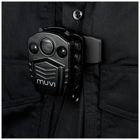 Muvi Hd Pro 2 Videocamera Vivavoce Con Il Corpo Video Camera Sorveglianza Sicurezza Cam 32gb Di Memoria Interna 1080p30 - Nero (vcc-005-muvi-hdpro2) - Foto 4