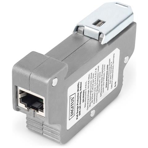 POE SURGE PROTECTOR (RJ45) DIN RAIL INSTALLATION INDOOR - Foto 1