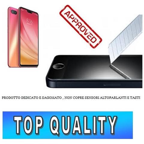 Tempered Glass Screen Protector Pellicola Vetro Temprato Xiaomi Mi 8 Lite - Mi 8x - Mi 8 Youth - Foto 1