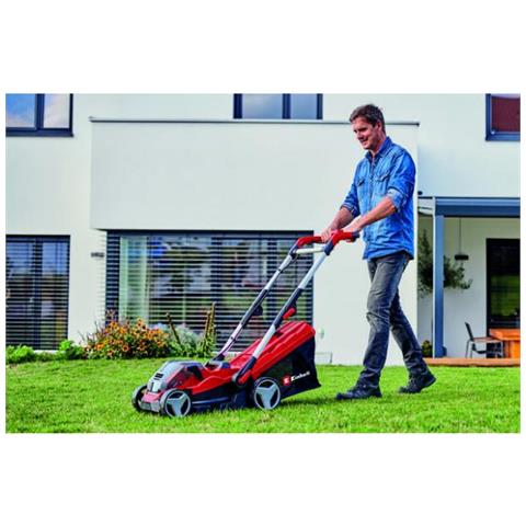 Ge-cm 36/34-1 Li-solo Tagliaerba A Spinta Batteria Nero, Rosso - Foto 2