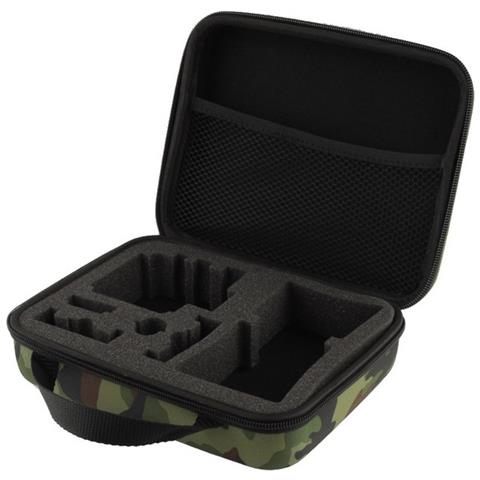 Custodia Borsa Cam Bauletto Zip Per Gopro Hd Hero Nilox Trevi Storex Camouflage Woodland - Foto 2