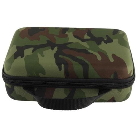 Custodia Borsa Cam Bauletto Zip Per Gopro Hd Hero Nilox Trevi Storex Camouflage Woodland - Foto 1