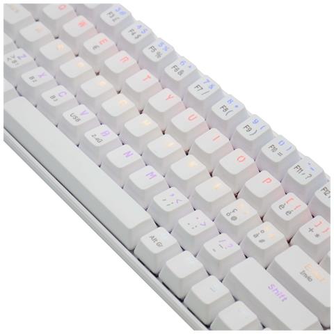 Tastiera Meccanica Da Gaming Rgb Gioco Wireless Wifi Bluetooth Cablata 3 In 1 - Foto 7