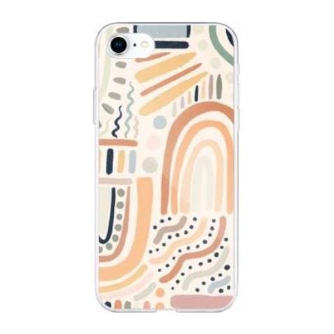 Cover Per Iphone Se 2022/se / 8/7/6s / 6 Ibrida Semirigida Antiurto, Multicolore - Foto 1