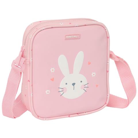 Borsa A Tracolla Coniglio Rosa 16 X 18 X 4 Cm - Foto 1