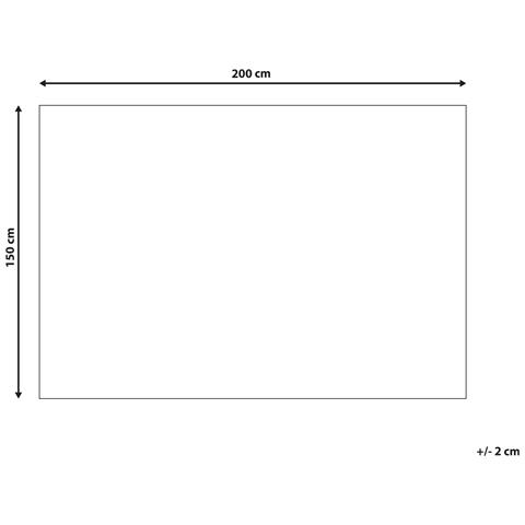 Coperta Bayburt 150 X 200 Cm Bianco Sporco - Foto 10