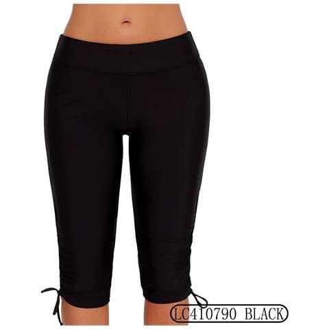 Costume Da Bagno Per Donna Pethuel Pantaloncini Da Mare Yy-0512-37 Nero - Foto 1