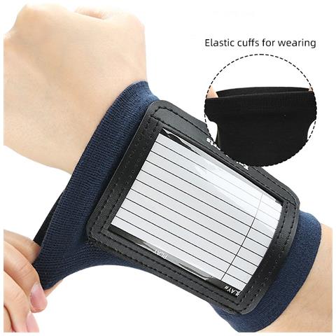 Polsino Tattico Per Calcio, Rugby E Basket Blue M - Foto 2