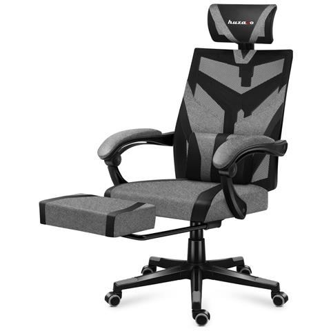 Combat 5.0 Sedia da gaming per PC Seduta in rete Nero, Grigio - Foto 2