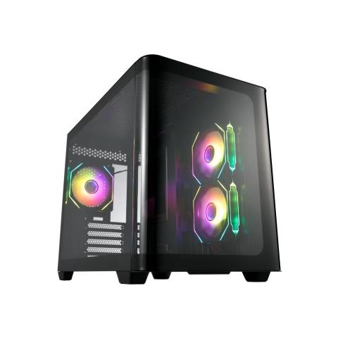 Case S380 Mid TowerATX / Micro-ATX / Mini-ITX 2 Porte USB 3.0 Colore Nero - Foto 1