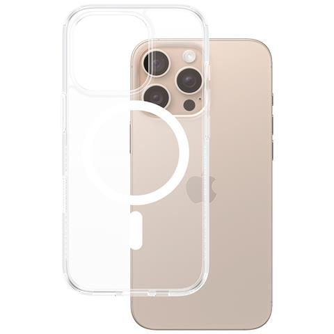PG HardC White MagS iPhone 16 6.9InchPro custodia per cellulare Cover Trasparente - Foto 1