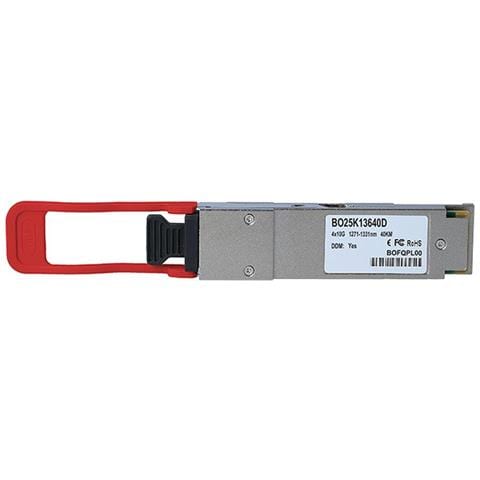 Kompatibler Hpe H3c Jl306a Bo25k13640d Qsfp Transceiver, Lc-duplex, 40gbase-er4, Singlemode Fiber, 1310nm, 40km, 0c /+70c, Ddm (jl306a-bo) - Foto 1