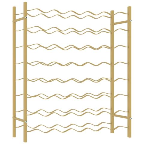 Lusso Casadino - Portabottiglie Per 48 Bottiglie Metallo Oro - Foto 1