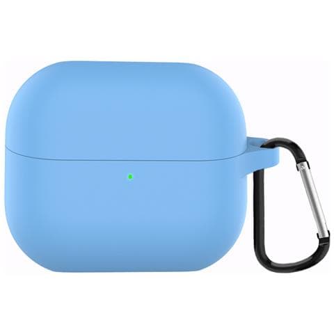 Custodia In Silicone Per Samsung Galaxy Buds 3/3 Pro Blue - Foto 1