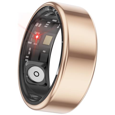 Anello Intelligente Impermeabile Ip68+5atm Con Monitoraggio Salute E Controllo Remoto Gold - Foto 1