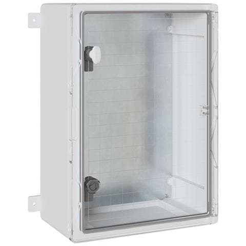 Armadietto di Controllo Grigio 35 x 19.5 x 50 cm Plastica ABS - Foto 1