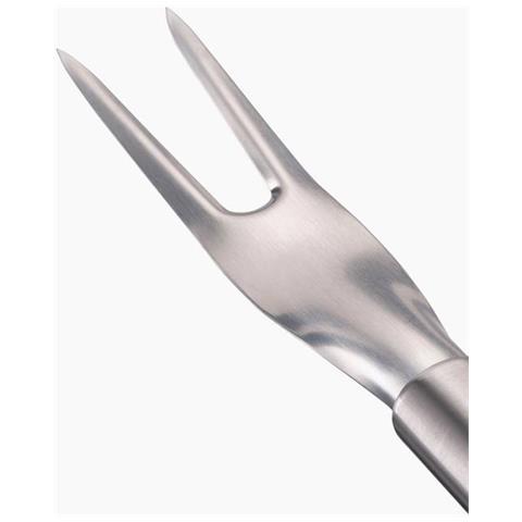 Forchetta Grillout Con Manico Estensibile Ideale Per Barbecue Design In Acciaio Inox Punte Affilate Testa Retrattile Per Conservazione Facile Da Pulire - Foto 2