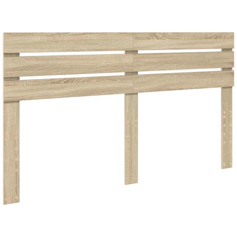Testiera con testiera Rovere Sonoma 200 cm Legno multistrato - Foto 1
