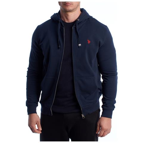 Felpa Con Cappuccio Da Uomo Con Cerniera 67931 - Foto 1