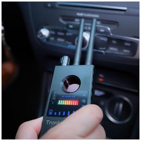 Potente Scanner Rilevatore Di Microspie Gsm E Rf, Telecamere Nascoste, Dispositivi Di Ascolto Wireless E Localizzatori Gps, Facile Da Usare Doppia Scansione Professionale - Foto 1