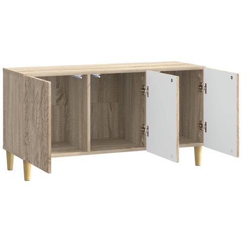 Mobile TV 99 x 34,5 x 50 cm Rovere Sonoma Legno ingegnerizzato - Foto 2