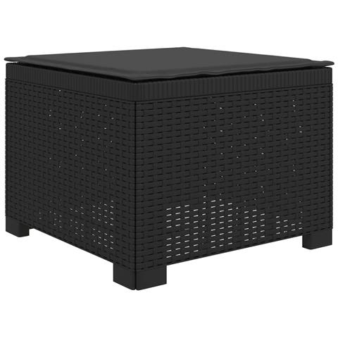 Divano da Giardino a 1 Posto con Cuscino Aspetto Rattan PP - Foto 1