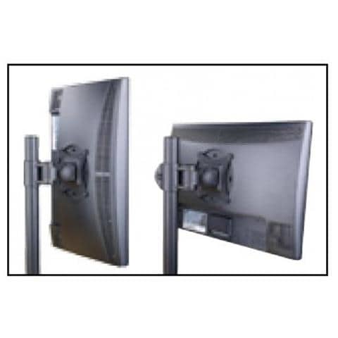 ICA-LCD 482-S - Supporto da scrivania per 6 Monitor 13-20'' con morsetto - Foto 5
