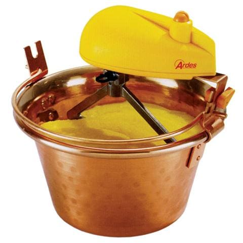 244 Paiolo Elettrico In Rame Con Motore 10 W Diametro 24 cm Capacità 3,5 Litri Colore Rame - Foto 1