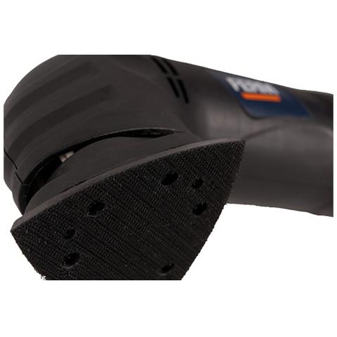 Levigatrice A Delta 280W - Superficie Abrasiva 90x90x90 Mm - Velocità A vuoto 6000-10000 Giri / Min - Foto 4
