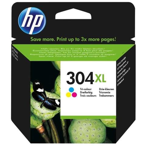 Multipack Cartucce Inchiostro Originale HP 303 Nero Colori Ciano Magenta Giallo 3ym92ae