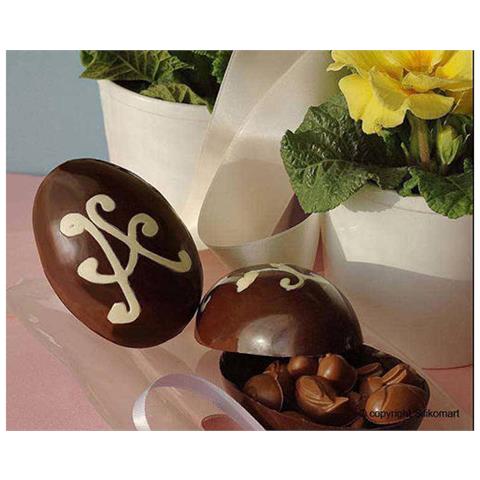 Stampo In Silicone Mezzo Uovo 5 Forme Sf041 - Foto 3