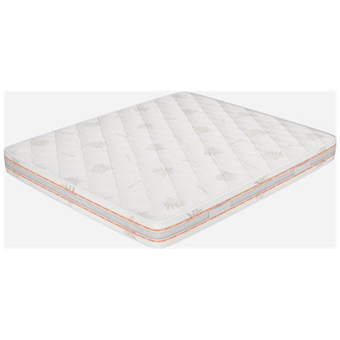 Materasso Multionda Matrimoniale 160x195, alto 25 cm - Memory, Gel Relaxa, Sfoderabile, Rivestimento Aloe Vera | Piuma - Foto 1
