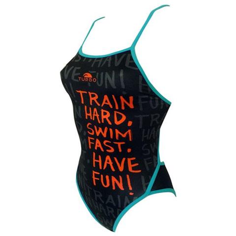 Costumi Bambina Turbo Train Hard Thin Strap Costumi Junior 9-10 Years - Foto 1