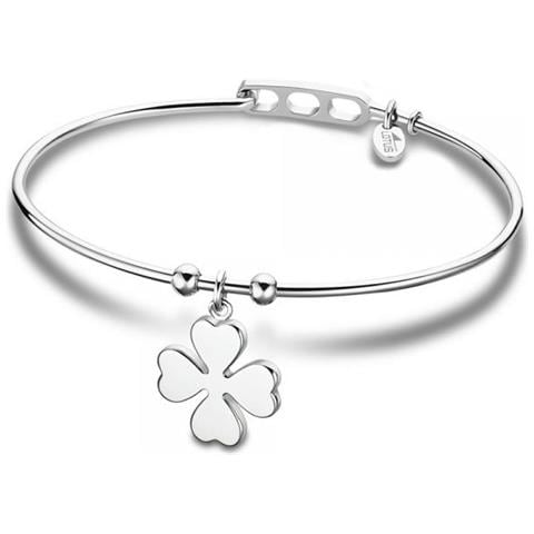 Bracciale Donna Style In Acciaio Pendente Quadrifoglio Ls2015-2/1 - Foto 1