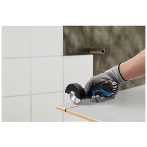 Professional batteria della Smerigliatrice Angolare GWS 12 V 76  (2 X 3,0 AH, Batteria 12 V, bohrungs Ø: 10 mm, in L-Boxx)  - Foto 2