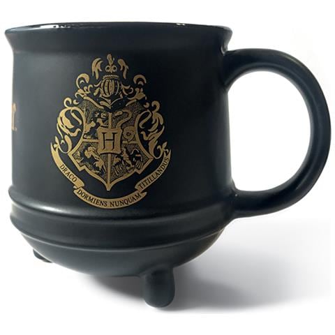 Harry Potter: Hogwarts Crest Ceramic Cauldron (tazza Sagomata)  - Foto 1