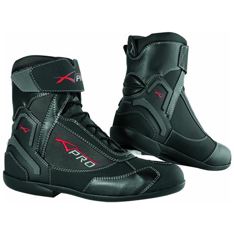 Scarpa Scarpetta Moto Stivaletto Impermeabile Sport Touring Maxi Scooter Nero 46 - Foto 1